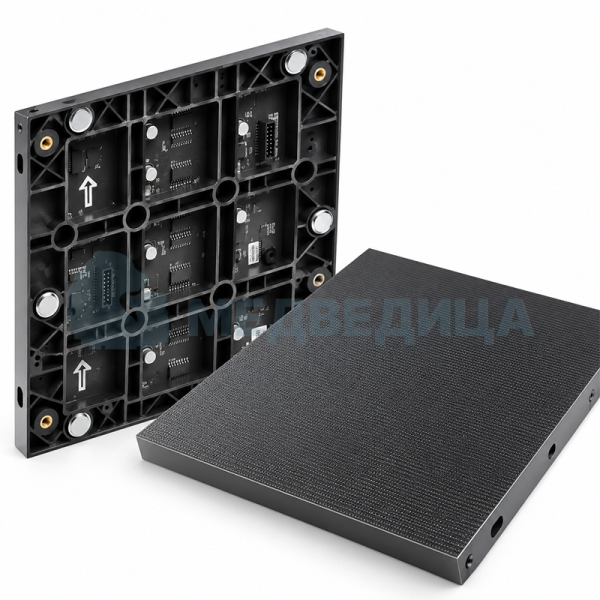 Интерьерный LED-экран 204", шаг 2 пикселя